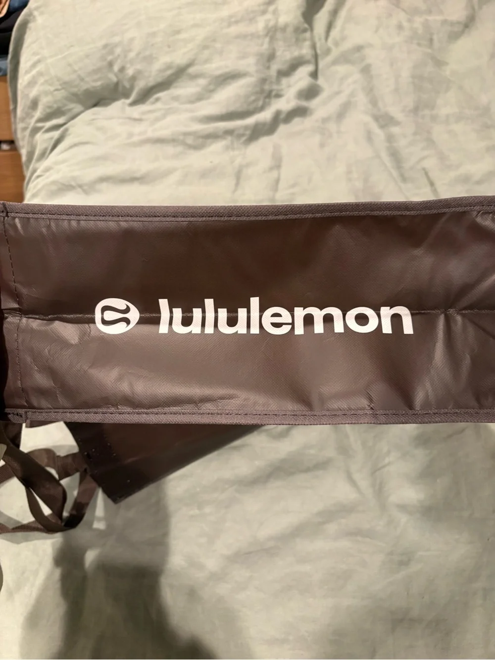 Lululemon Large Reusable Bag (Brown)